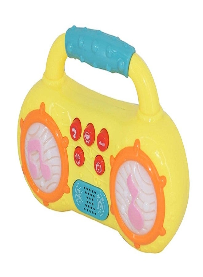 Globular Classical Model Early Education Music Radio Mini Toys Different Types Animal Sound and Light Toys for Kids Toddlers Toy - Multicolor - Image 1